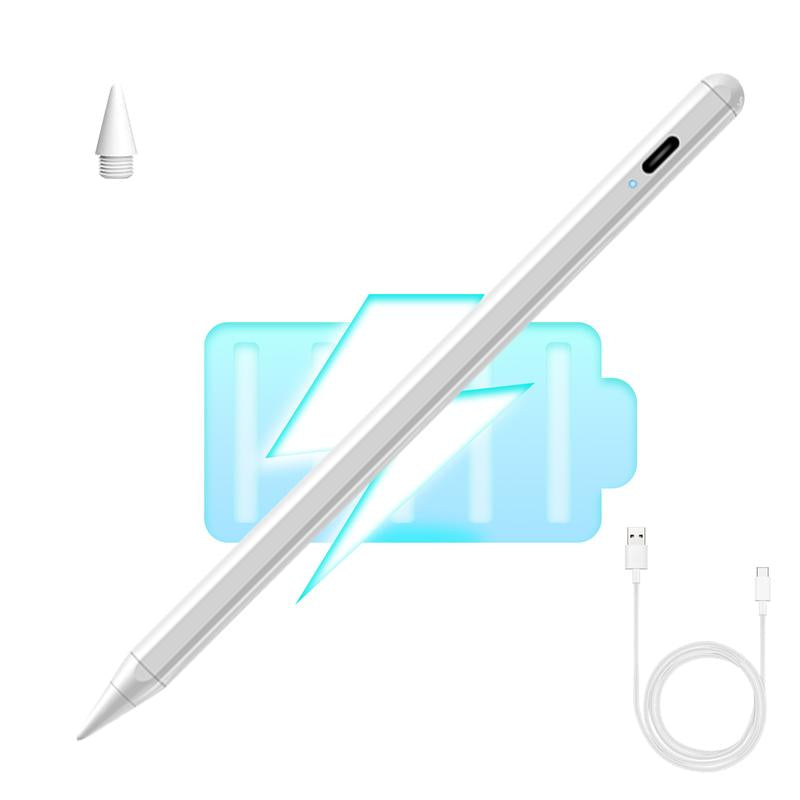 Stylus Pen for Ipad,Faster Charge, Tilt Sensitivity Palm Rejection Active Touch Screen Pencil Compatible with Ipad for 6/7/8/9/10, Pro 11/12.9/13/M4, Air 3/4/5/6/M2, Mini 5/6/7Th(2018-2024)